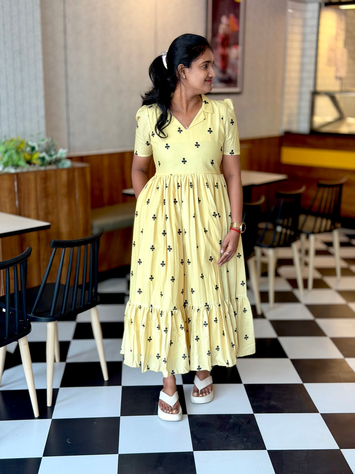 AIRA 💛 Muslin maxi💛