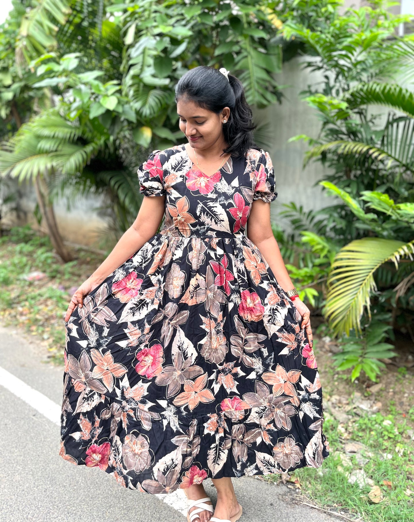 LA279~Black Orchid Maxi🥀