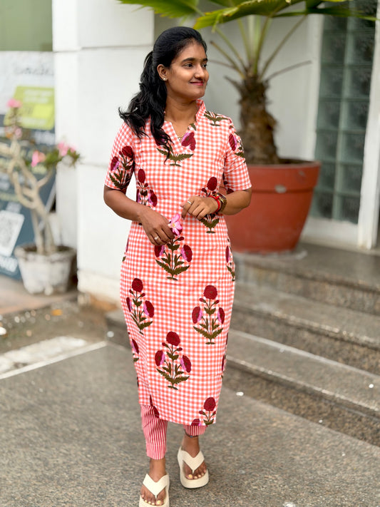 Red Apple Cotton coords