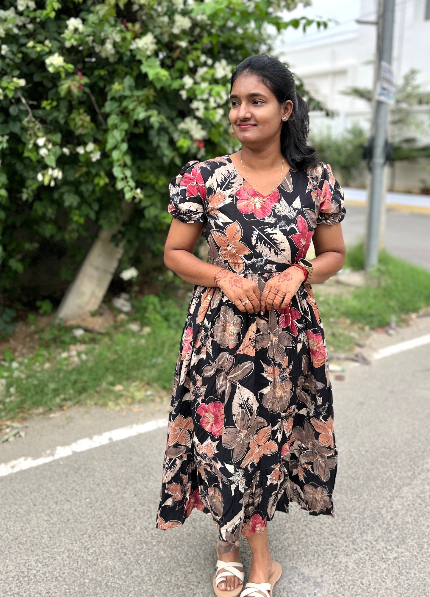 LA279~Black Orchid Maxi🥀