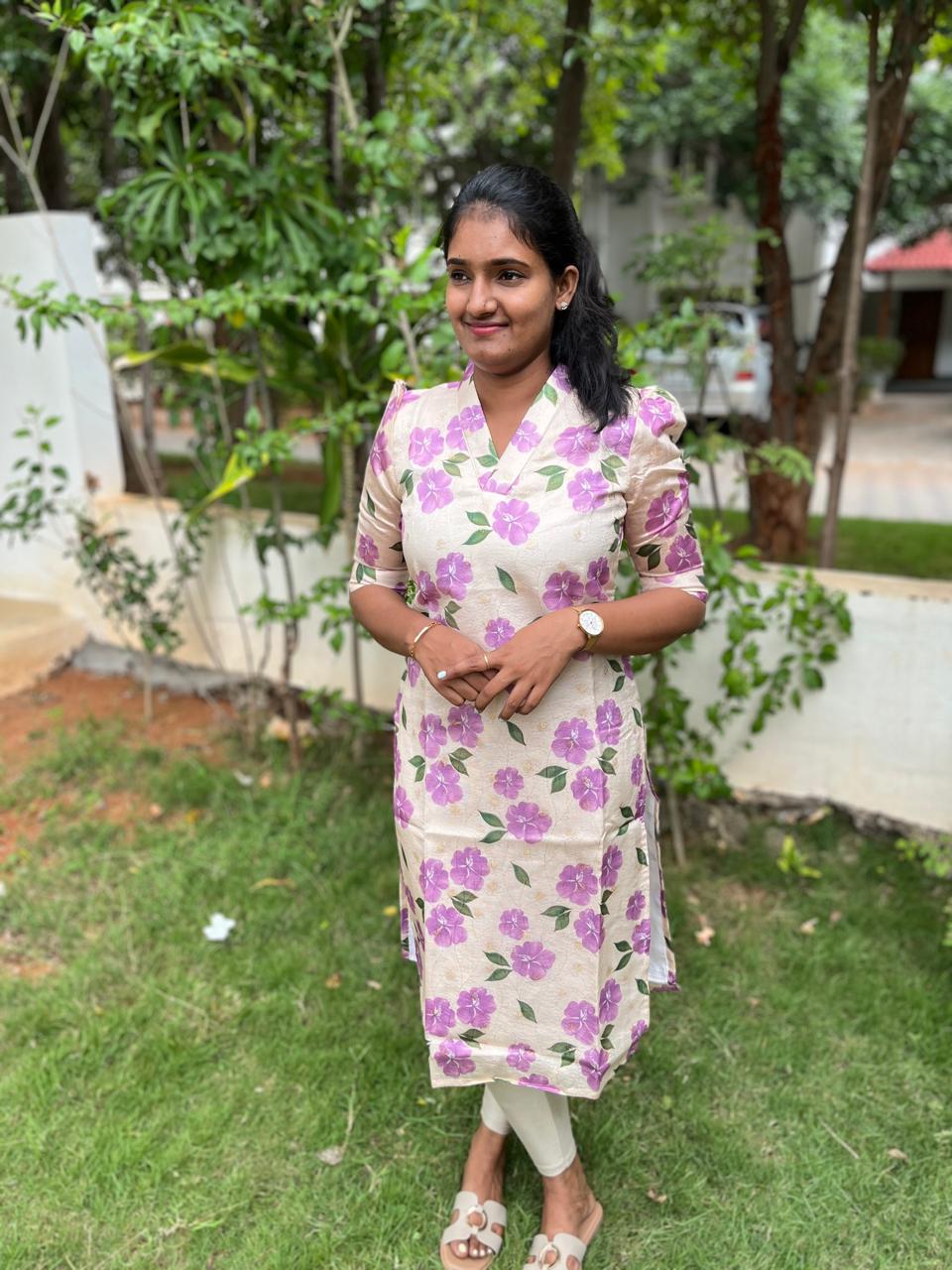 LA149~ Tissue kurti